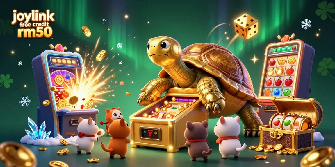 Experience the joylink free credit rm50 slot excitement with animated characters and jackpot symbols.