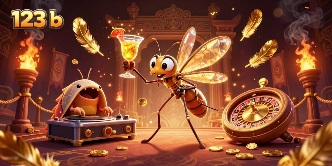 Engage in exciting gaming at 123 b with unique characters and stunning visuals in a vibrant casino atmosphere.
