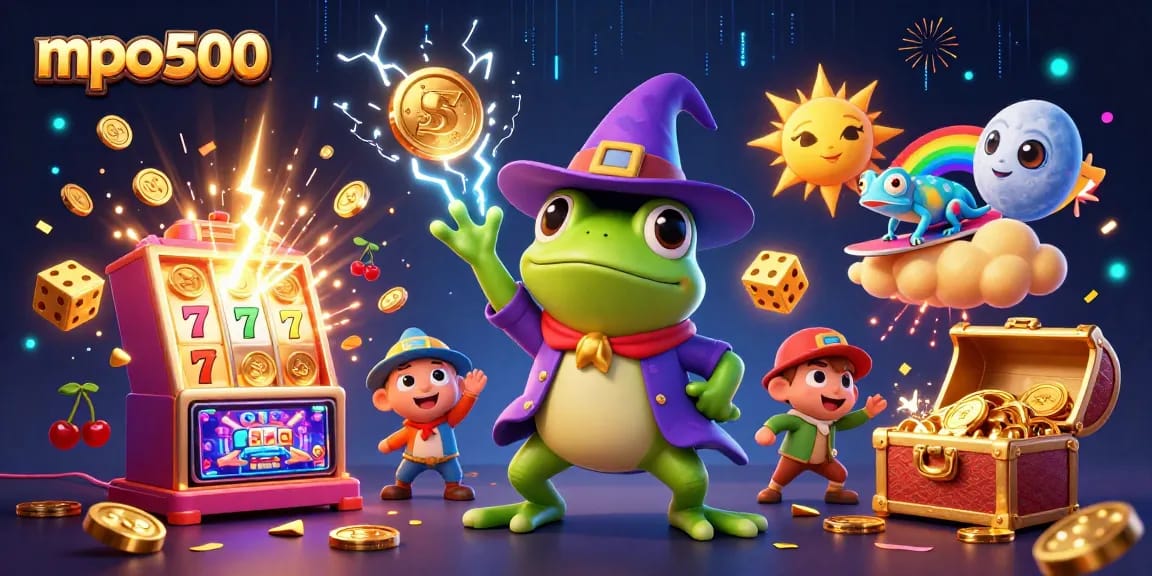 Spin the reels of mpo500 with a dazzling storm of gold coins, winning treasures, and vibrant casino action.