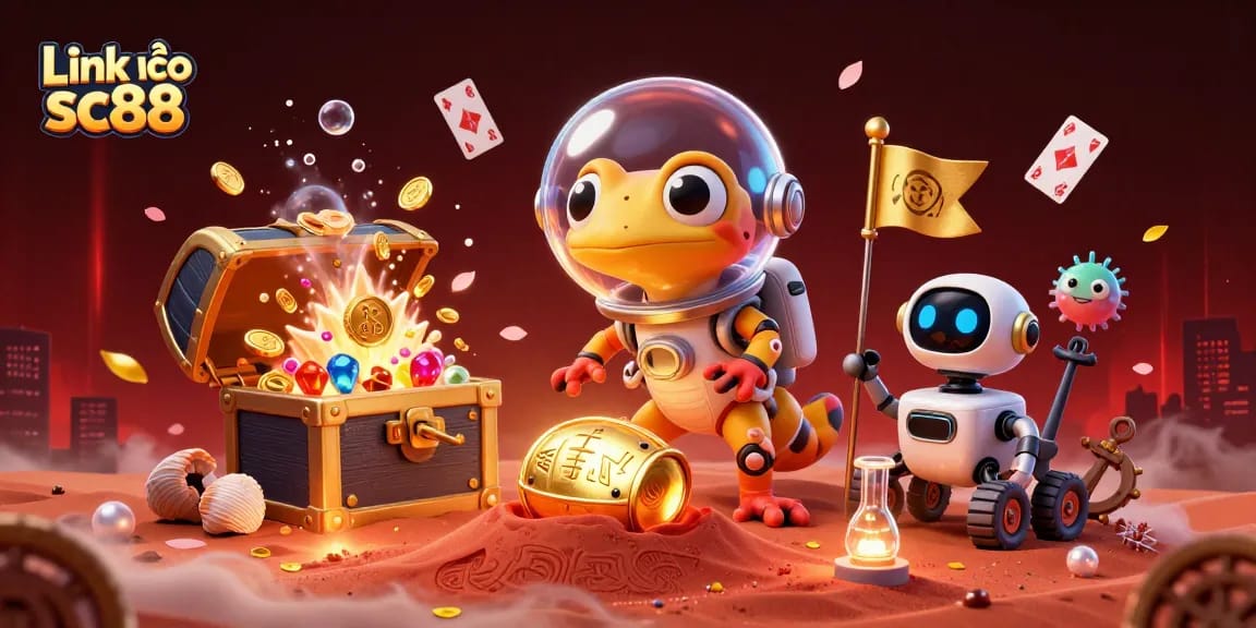 Engage in thrilling gaming action with the exciting Link vào sc88, showcasing a vibrant casino adventure.