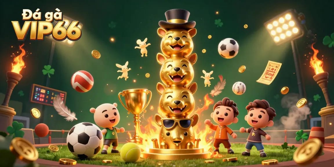 Experience the excitement of Đá gà VIP66 in a lively arena with engaging battles and dynamic betting