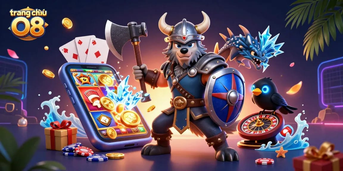 Engage in thrilling gameplay at trang chủ O8 with vibrant slot games and iconic characters.