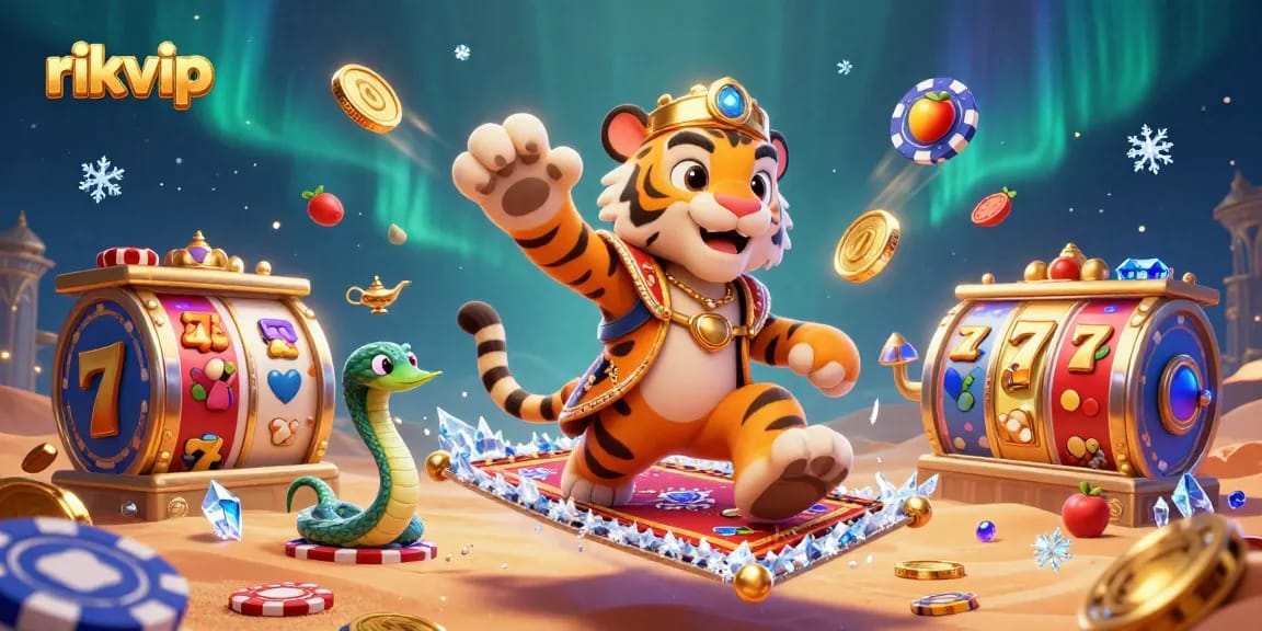 Experience thrilling slot games with rikvip in an enchanting casino atmosphere.
