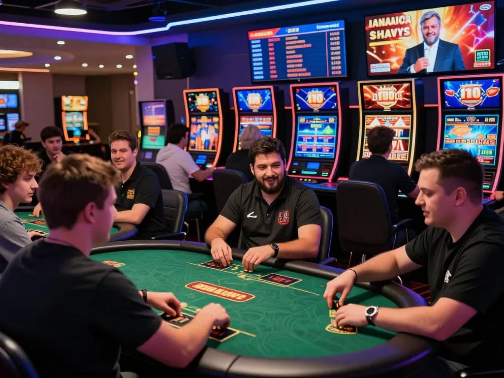 Engaged players enjoying various games at XX88 online casino with vibrant graphics and live interactions.