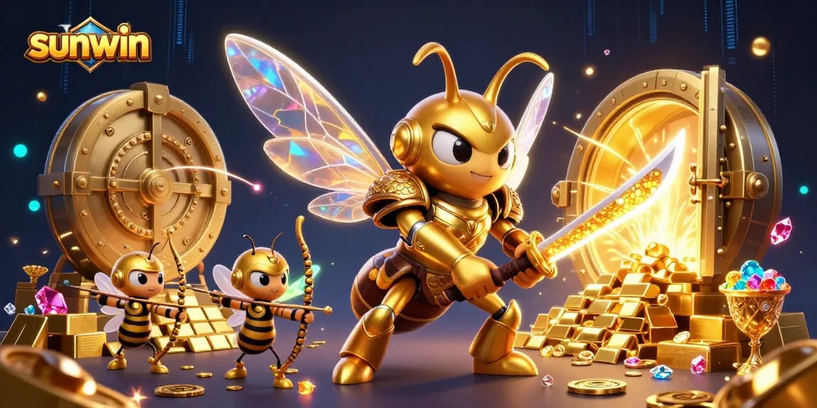 Engage with sunwin's dynamic casino adventure filled with gold treasures and gaming excitement.