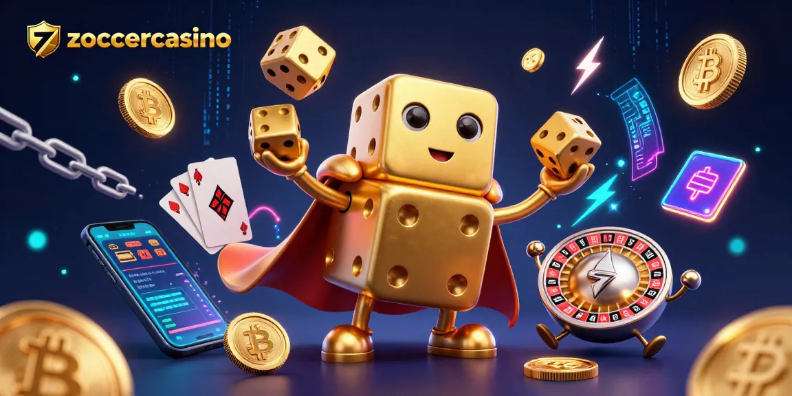 Zoccercasino begeistert Spieler mit spannenden Casino-Elementen und Crypto-Motiven während des Spiels.
