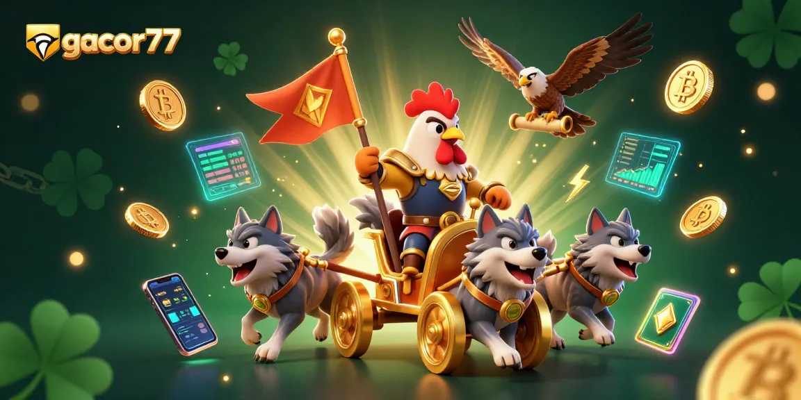 Gacor77 memberikan pengalaman bermain slot terbaik dengan ilustrasi kasino yang menarik dan detail.