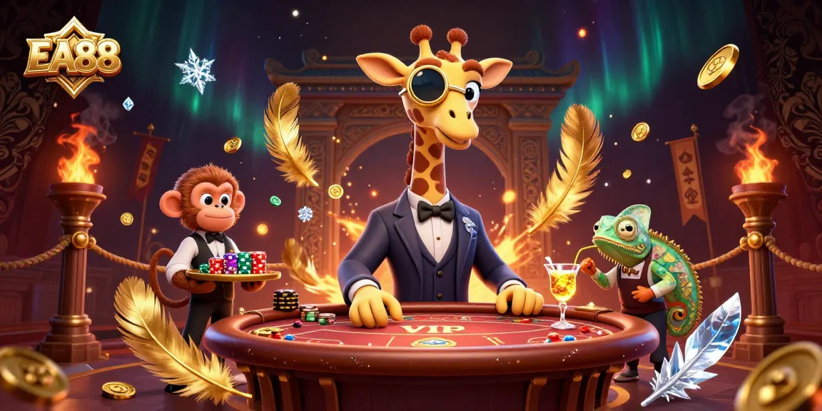 Experience thrilling gameplay at EA88 with high-roller giraffe and dynamic gaming elements.