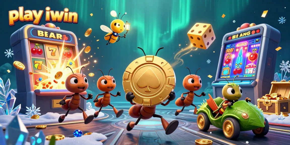 Engage in thrilling gameplay at play iwin, featuring vibrant characters and dynamic casino elements.