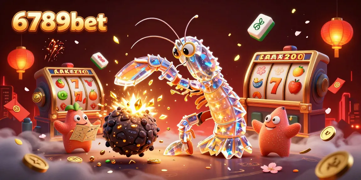 Experience the thrill of gaming with 6789bet featuring a vibrant 3D casino scene.