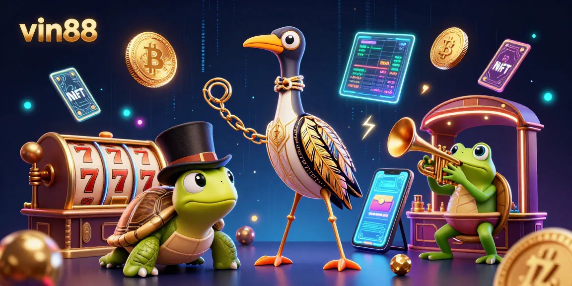 Experience thrilling slot adventures at vin88 with animated characters and dynamic jackpots