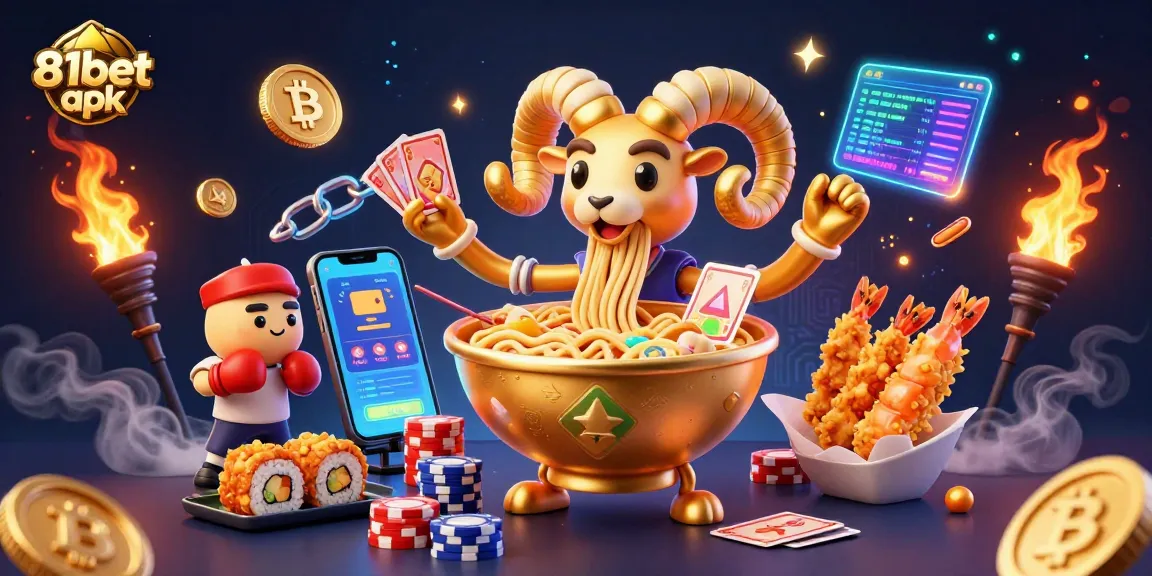 Engage with the captivating 81bet apk scene featuring vibrant casino characters and thrilling game elements.