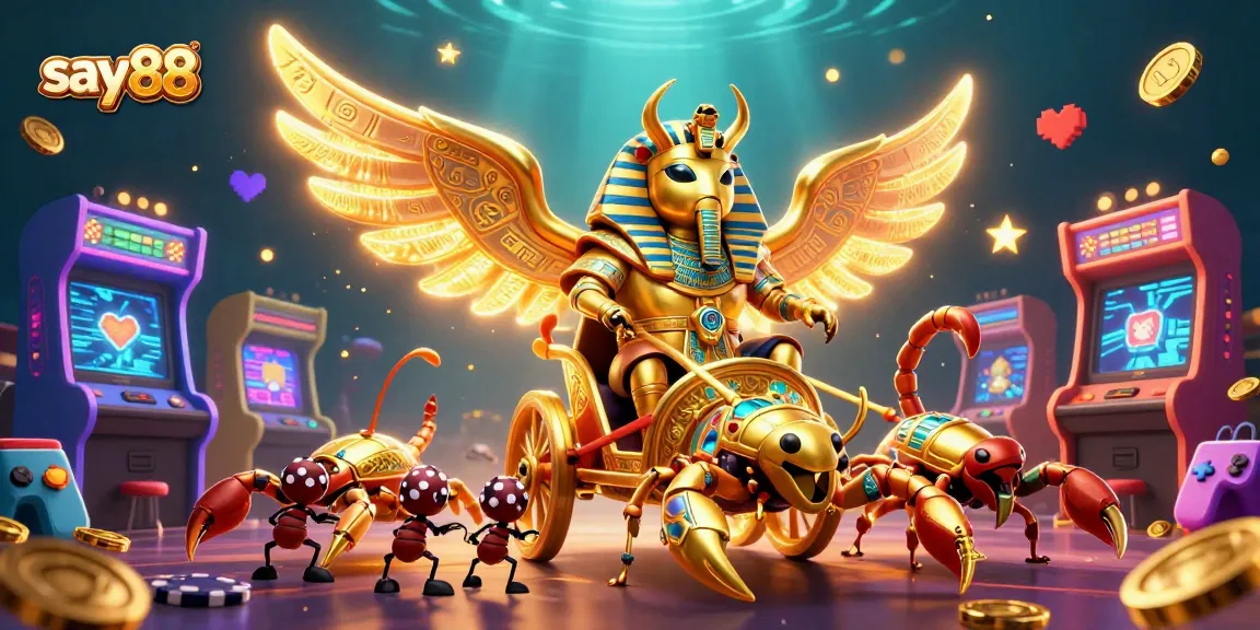 Experience thrilling adventures with say88 in a vibrant casino realm teeming with excitement and vibrant colors.