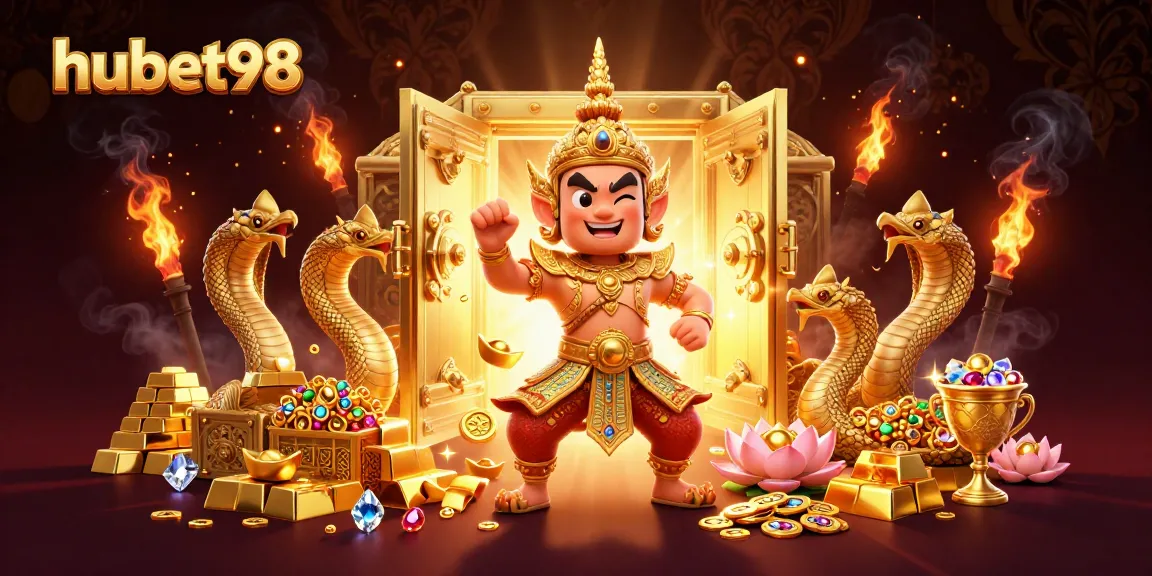 Engage in thrilling wins at hubet98 with golden treasures and exciting casino elements.