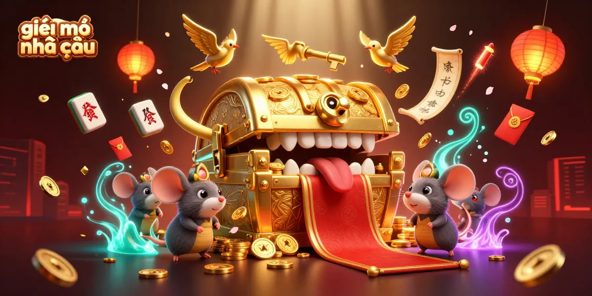 Explore the vibrant gaming world with giải mã nhà cái, showcasing treasures and adventures in a captivating scene.