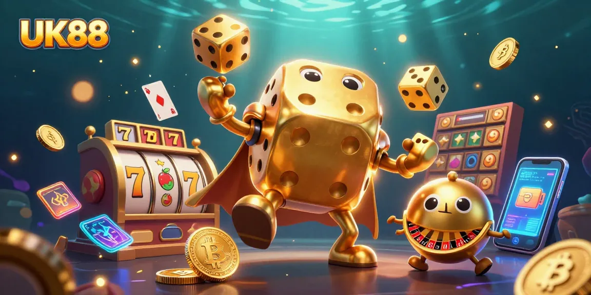 Engage in thrilling gameplay with UK88's vibrant slots and crypto rewards.