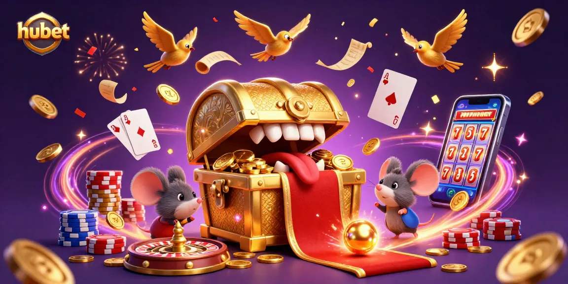 Experience hubet's thrilling treasures with dynamic casino gaming elements and vibrant cartoony adventures.