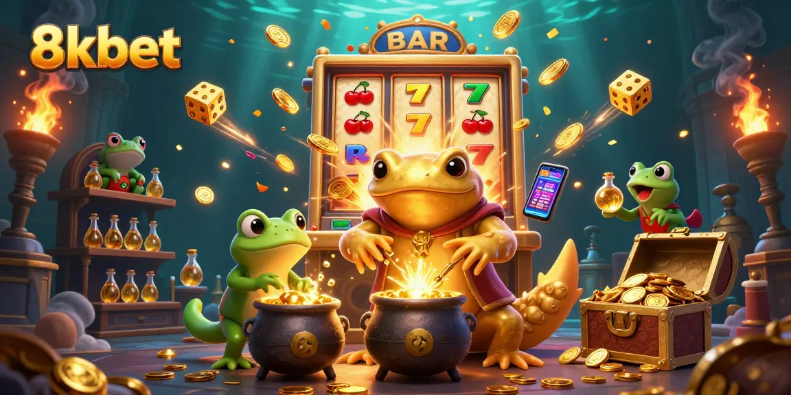 Experience exciting 8xbet gaming with golden alchemists and immersive casino elements!