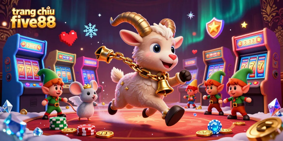Experience the vibrant and thrilling gameplay at trang chủ five88 featuring Krampus and festive gremlins.