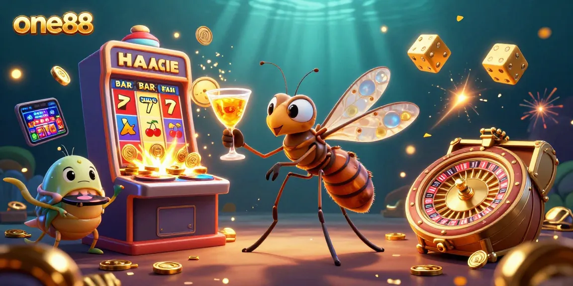 Experience thrilling gameplay with one88's animated casino scene featuring unique prehistoric mascots.