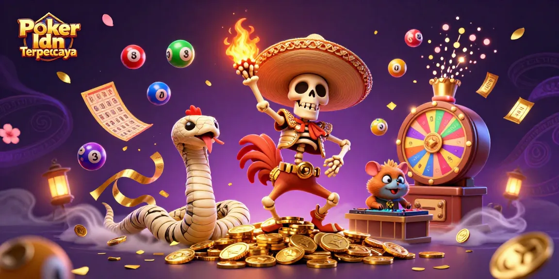 Engage with Poker Idn Terpercaya in a vibrant casino world filled with exciting gambling action and colorful game elements.