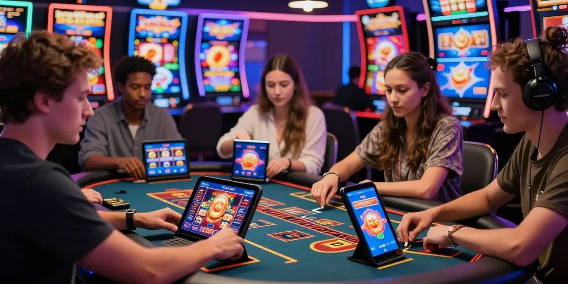 Players enjoying the excitement of online betting at https://89ee.br.com/ with live dealers and vibrant casino graphics.