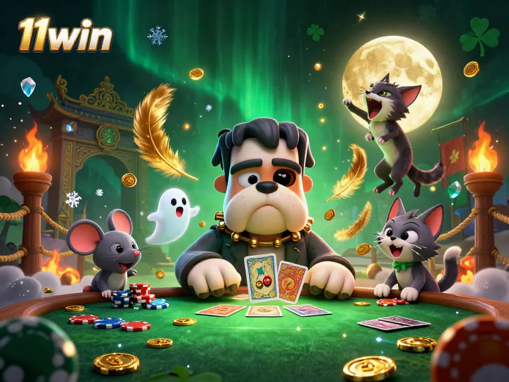 Join the exciting games at 11win with unique characters and thrilling casino elements.