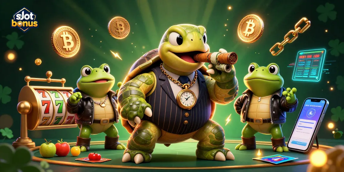 Experience the excitement of the slot bonus with vibrant casino elements and engaging characters.