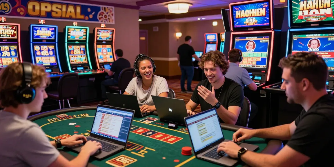 Engaging online casino gaming scene at https://fimltd.co.uk showcasing players enjoying vibrant games, excitement, and promotions.