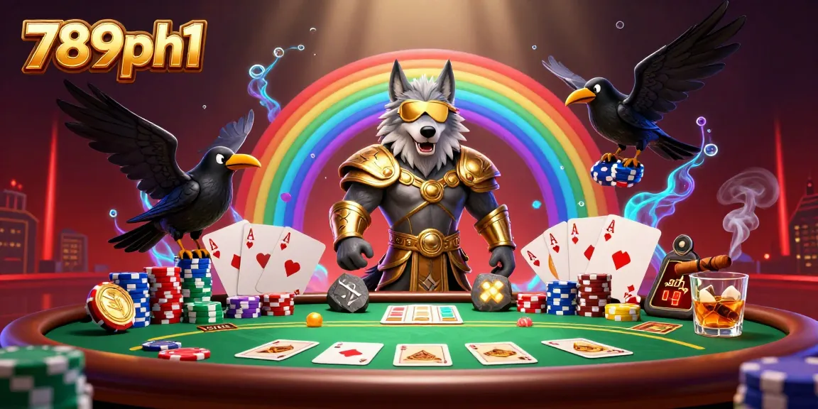 Catch thrilling poker action with 789ph1 and iconic Norse characters in an exhilarating casino scene.