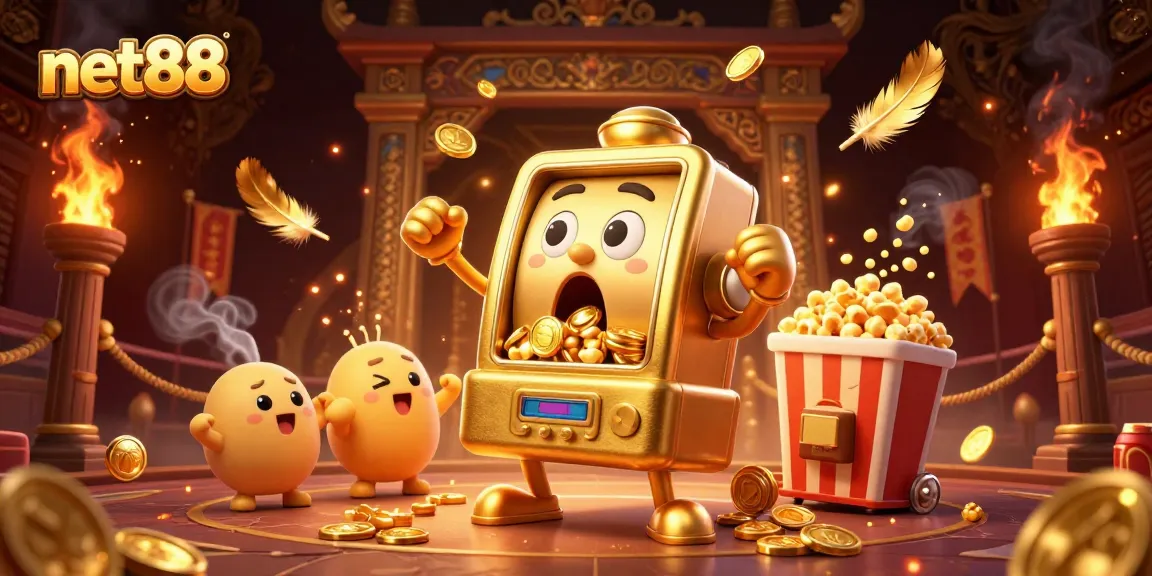Experience net88's thrilling jackpot excitement with cheerful slot machines and dynamic casino elements.