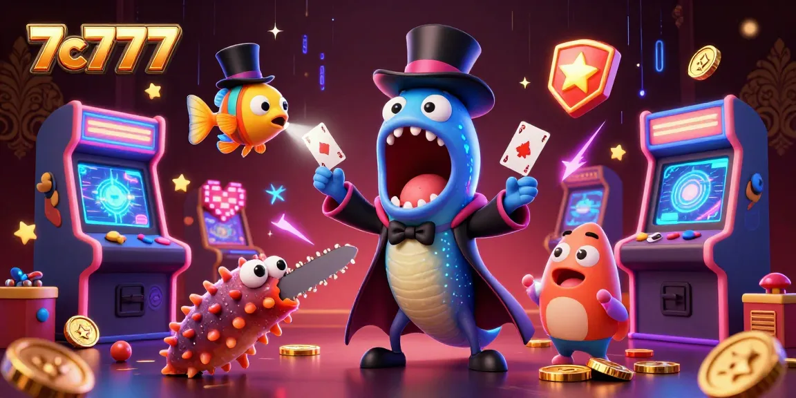 Experience the thrill of 7c7777 with enchanting card tricks from colorful sea creatures under the sea.