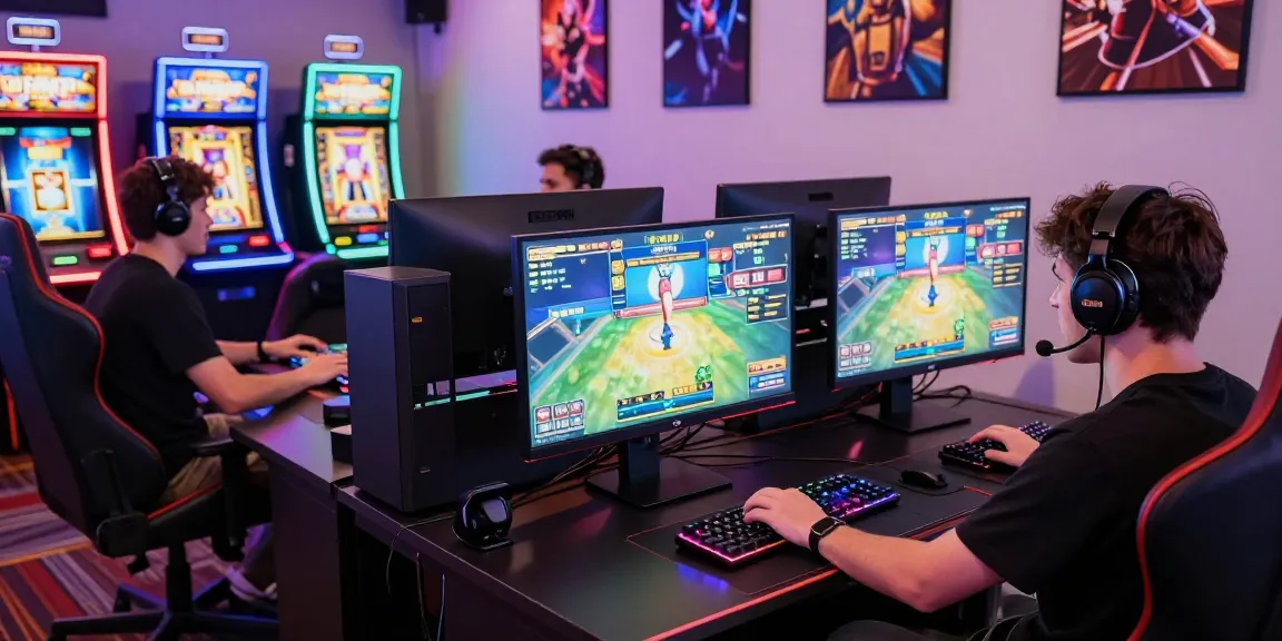 Player engaging with garuda303 online gaming platform, surrounded by vibrant slot graphics and gameplay.