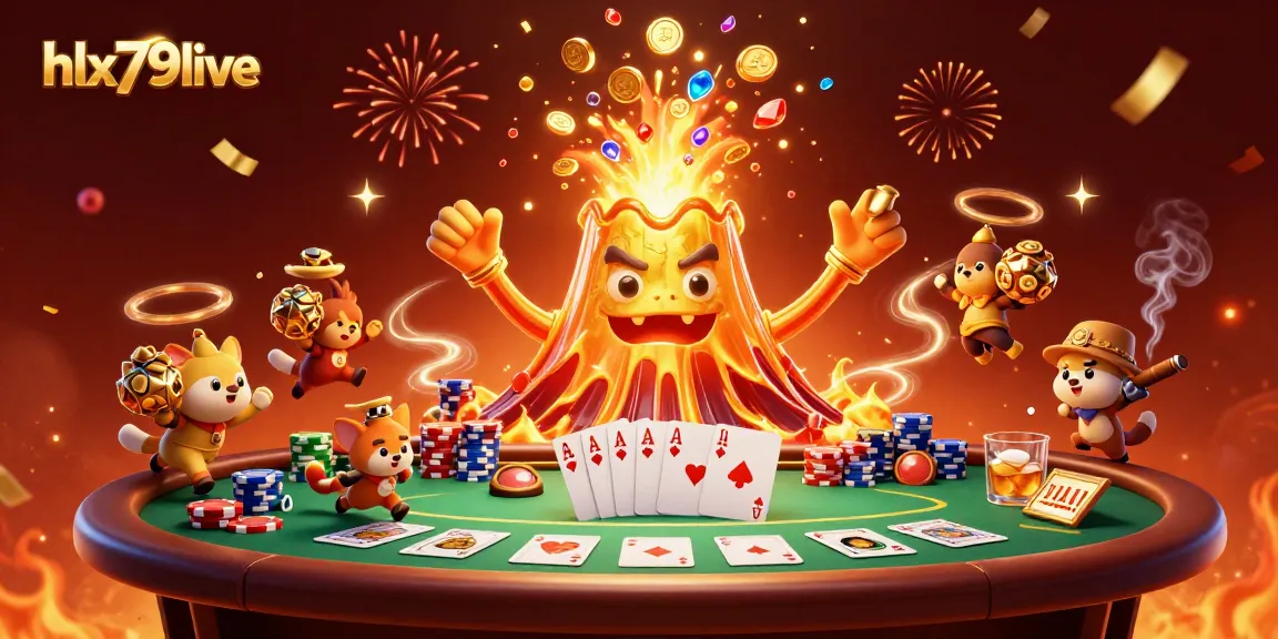 Experience thrilling gameplay at hlx79live with exciting treasures and dynamic poker elements
