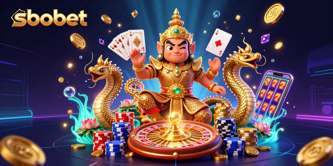 sbobet offers thrilling roulette and vibrant casino games with stunning 3D visuals.