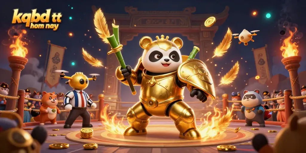Experience real-time action with kqbd tt hom nay as dynamic characters and elements fill the vibrant scene.