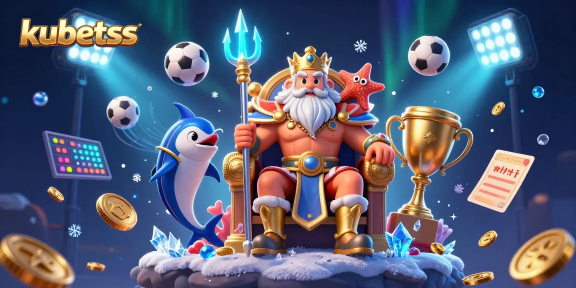 Engage with kubetss in the vibrant world of 3D casino games featuring Neptune and sports elements.