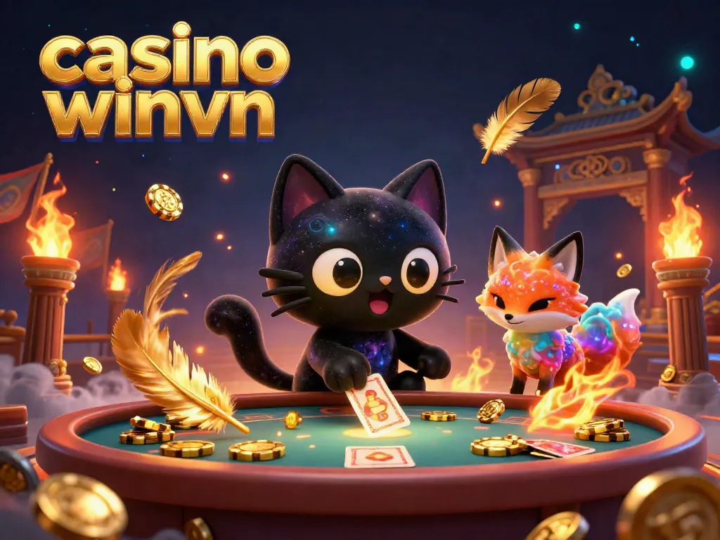Engage in thrilling games at casino winvn with vibrant characters and vivid casino elements.