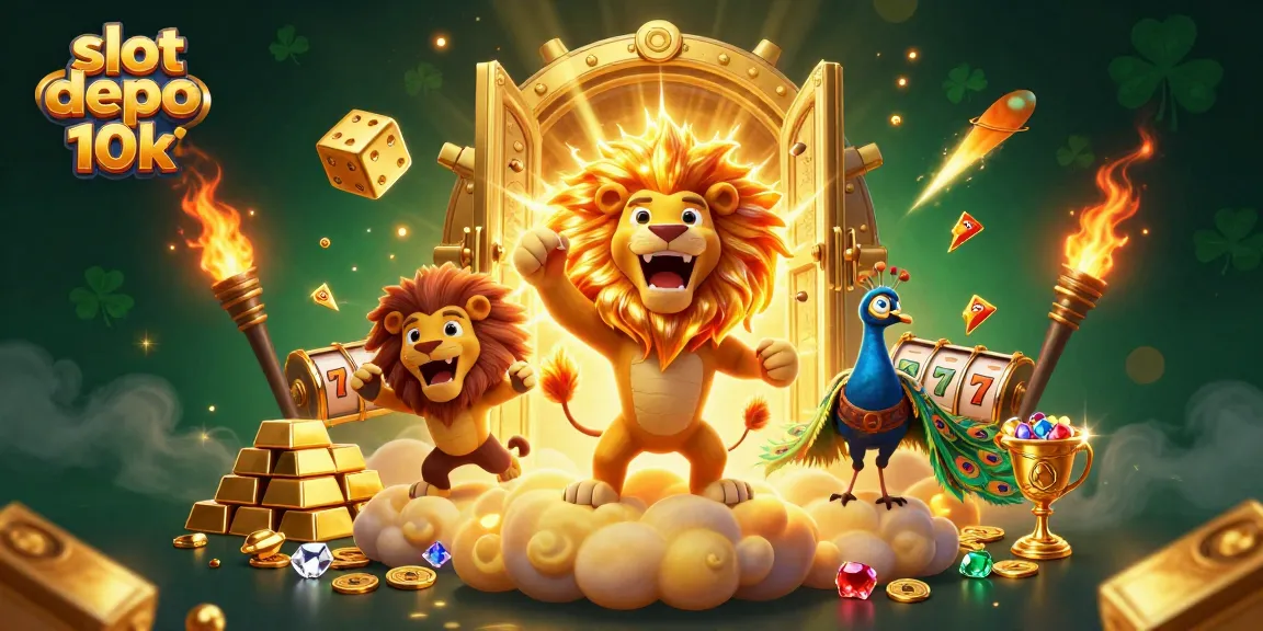 Menang besar dengan slot depo 10k di situs gacor hari ini, raih jackpot megah!