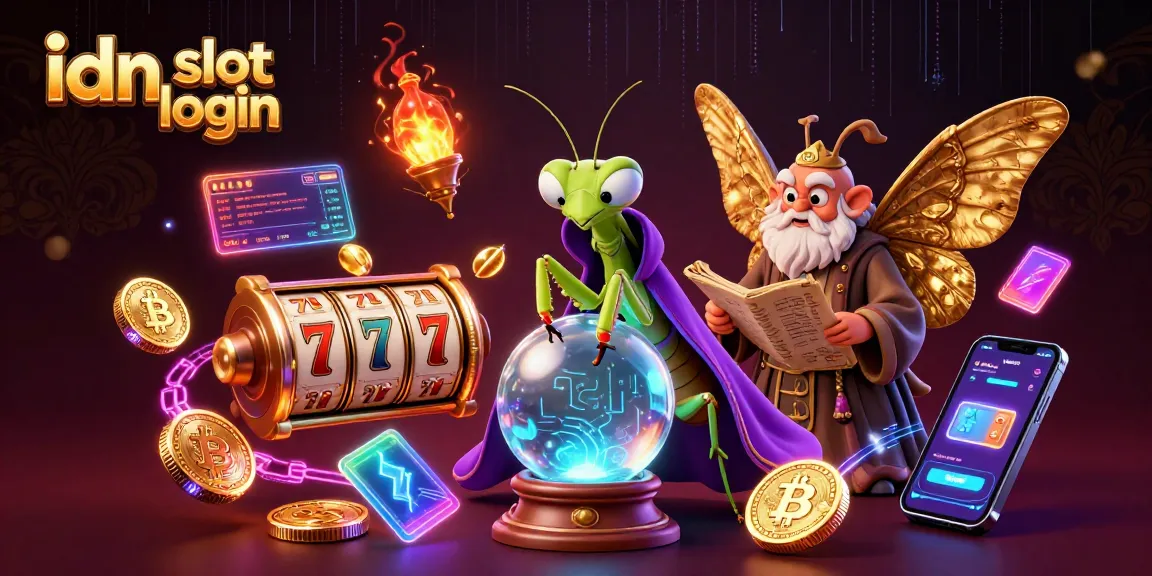 Permainan slot gacor idn slot login dengan ahli dan karakter yang memukau, penuh simbol jackpot.