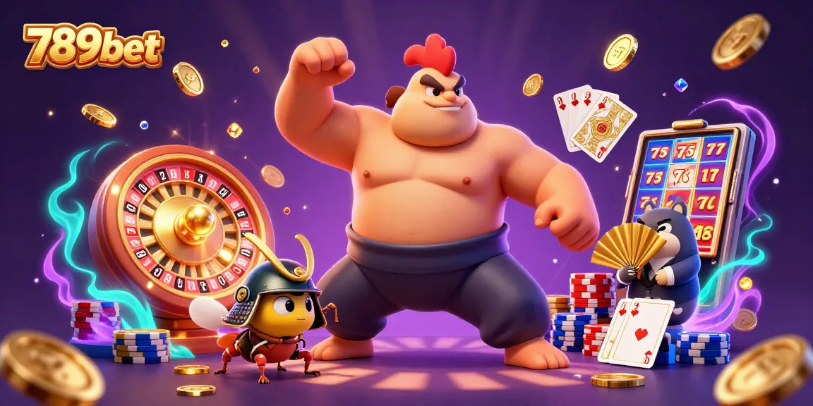 Thắng lớn cùng 789bet với hình ảnh sôi động của các trò chơi casino và giải trí