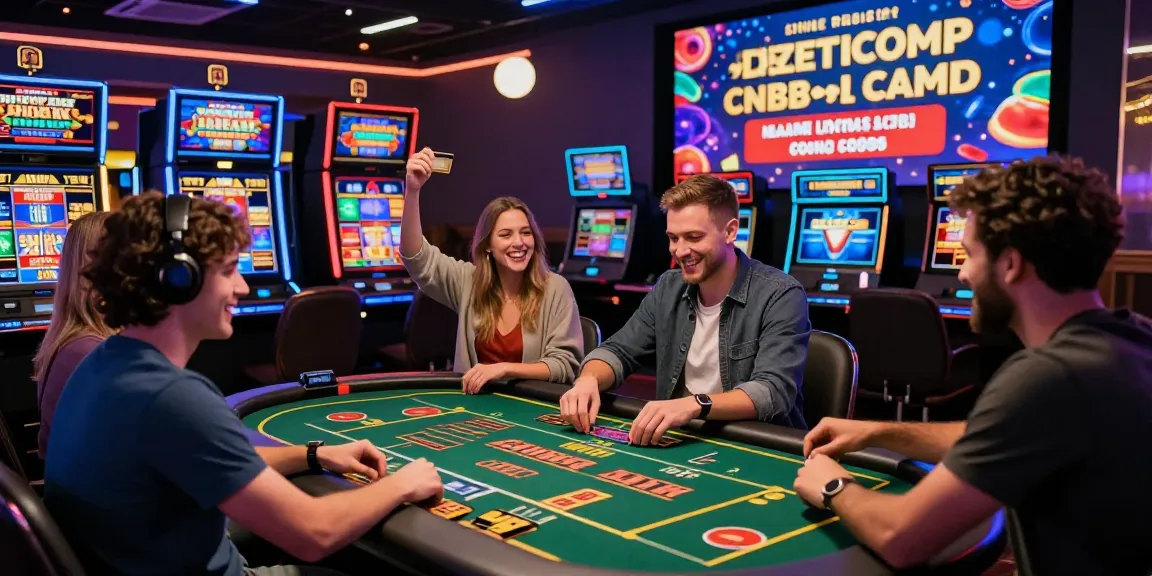 Exciting atmosphere at online casinos that accept credit cards, showcasing diverse players enjoying vibrant gameplay.