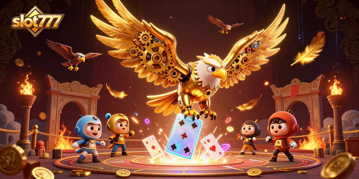 Experience thrilling gameplay with slot777 in an ultra-detailed casino scene featuring dynamic 3D characters.
