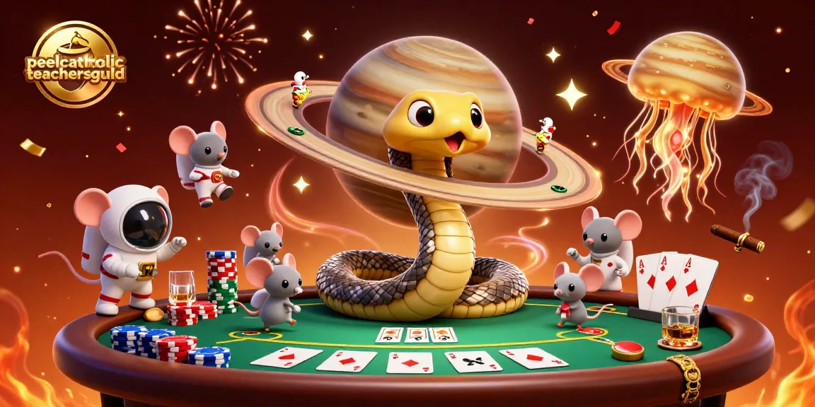 Engage in thrilling bets at peelcatholicteachersguild as astronaut mice gamble on cosmic roulette.