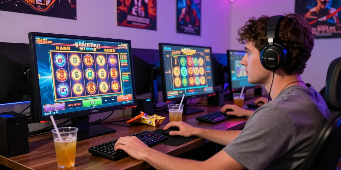 Pengalaman bermain slot server Thailand yang mengasyikkan dengan pemain fokus pada permainan yang penuh warna.
