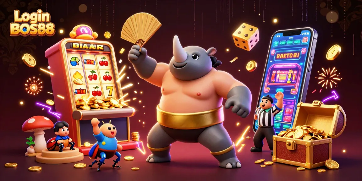 Login BOS88 untuk bermain slot online yang seru dan mendapat jackpot menarik.