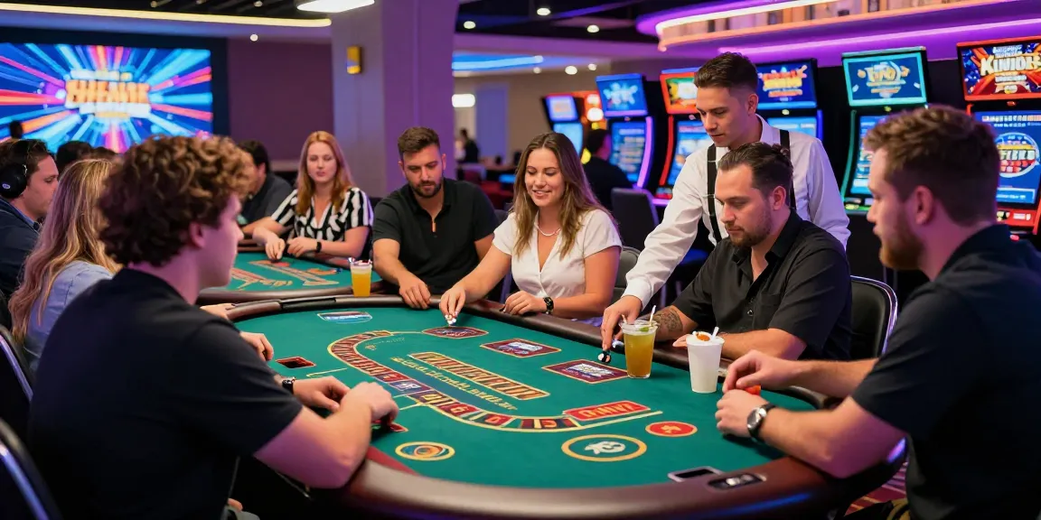 Exciting live dealer casino scene at https://iis.org.uk showcasing diverse players enjoying games with vibrant atmosphere.