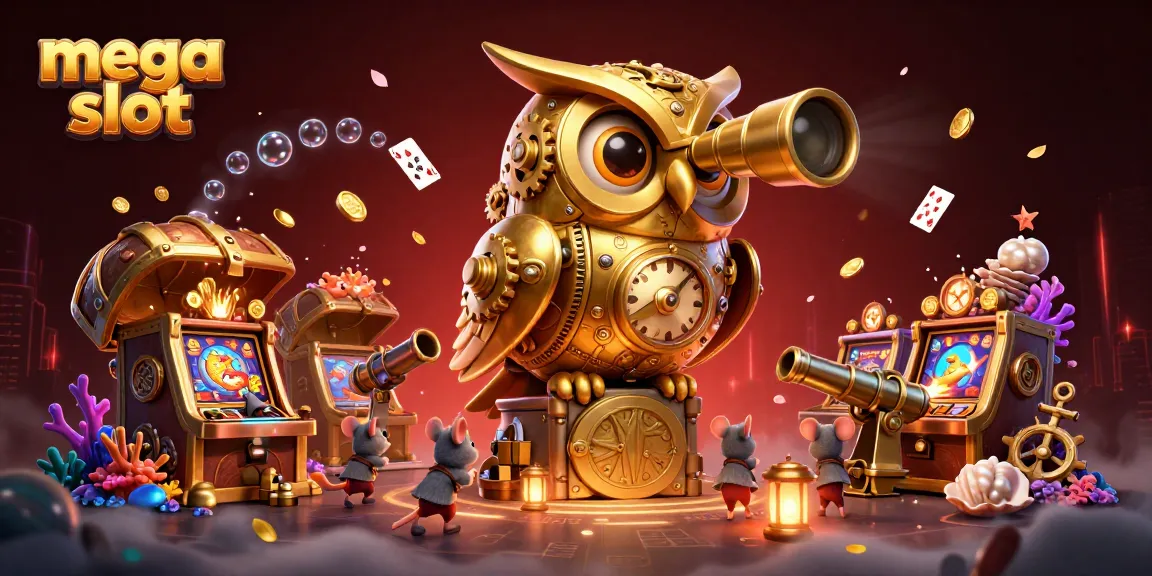 Menangkan mega slot dengan tampilan penuh warna dan karakter yang menarik dalam suasana kasino yang meriah.