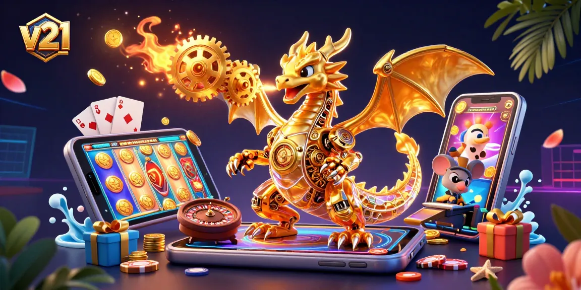Mengakses situs v21 dengan permainan slot yang menarik dan hadiah besar, karakter slot dan keberuntungan.