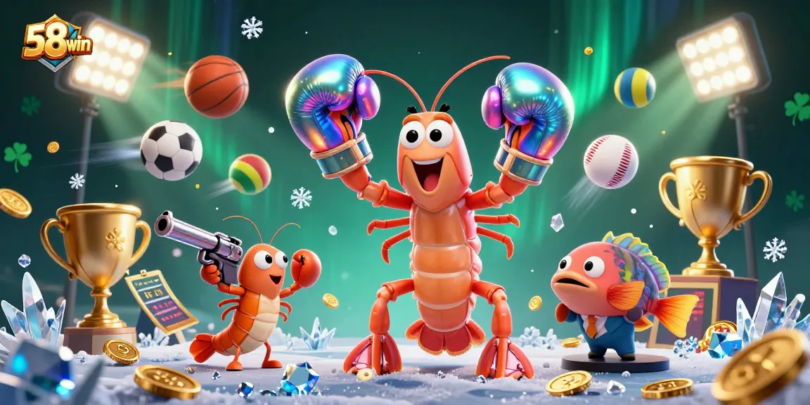 Experience thrilling gameplay and high-stakes action with 58win's vibrant casino scene.